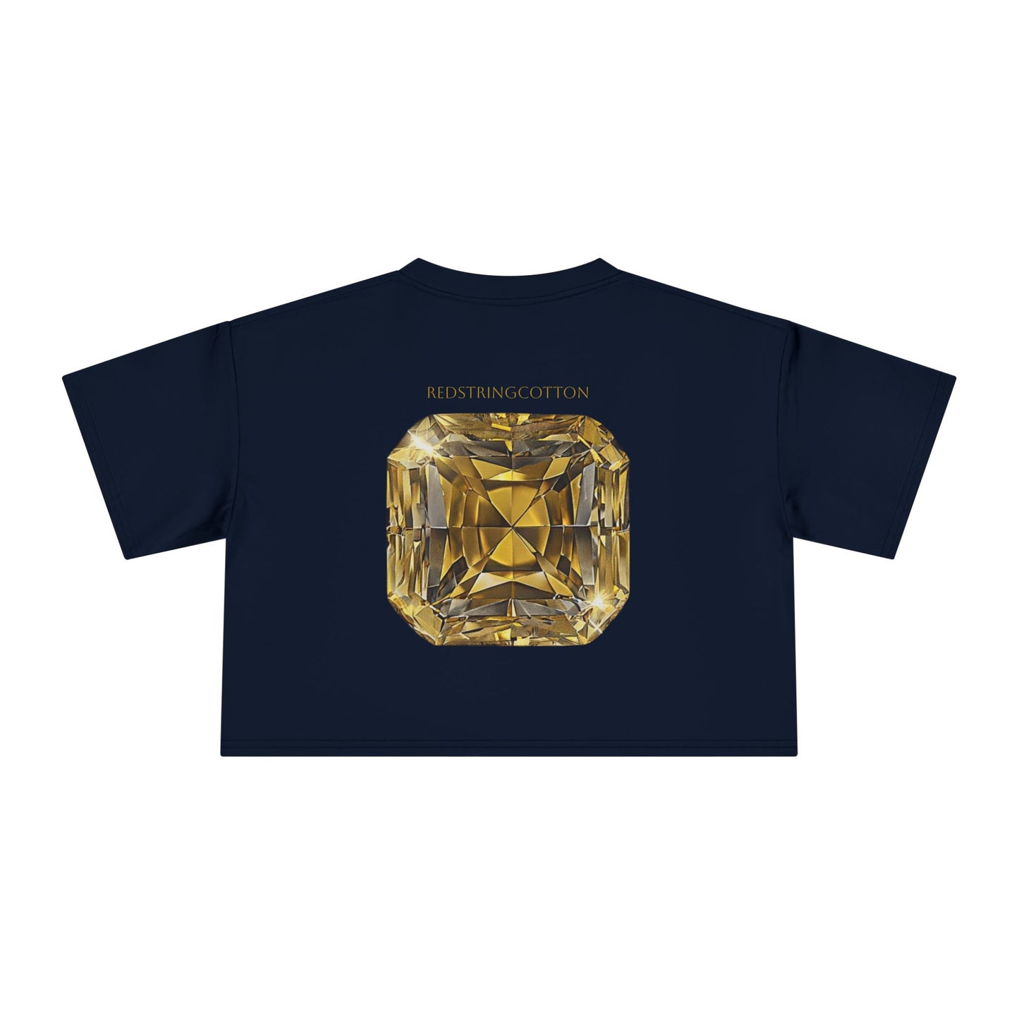 Heart of Gold Crop Tee, Casual Summer Style, Gift for Her, Trendy Fashion, Graphic Tee, Statement Shirt
