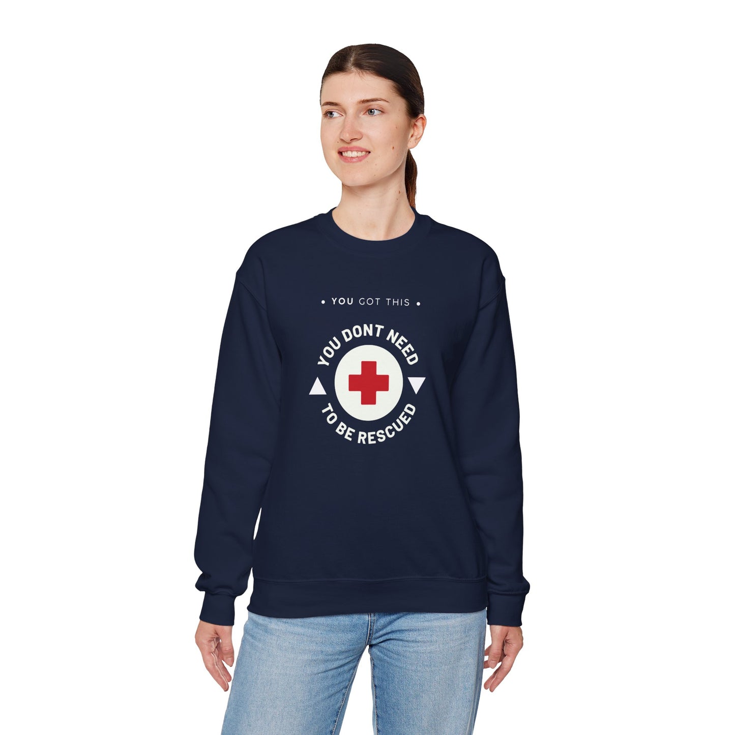 You Got This Crewneck Sweatshirt, Unisex Motivational Sweatshirt for Self-Empowerment & Support, Inspirational Gift, Cozy Layering