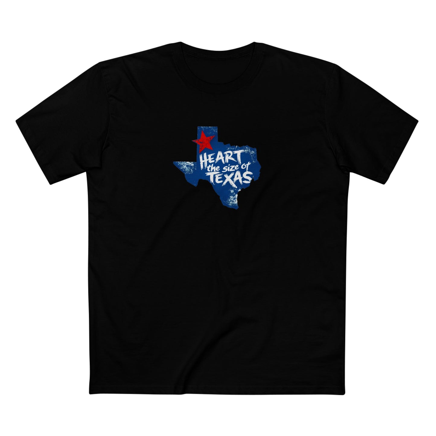Heart of Texas Adult Tee, Texas Pride Shirt, Casual Wear, Gift for Texan, State Heritage Tee, Americana Style