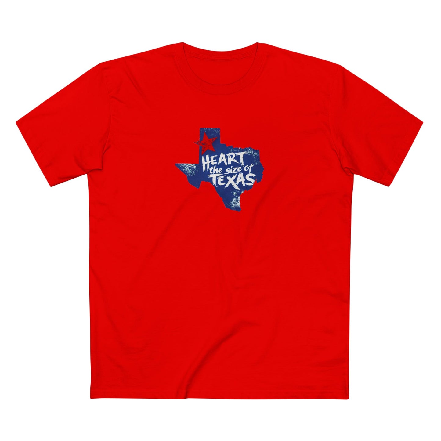 Heart of Texas Adult Tee, Texas Pride Shirt, Casual Wear, Gift for Texan, State Heritage Tee, Americana Style
