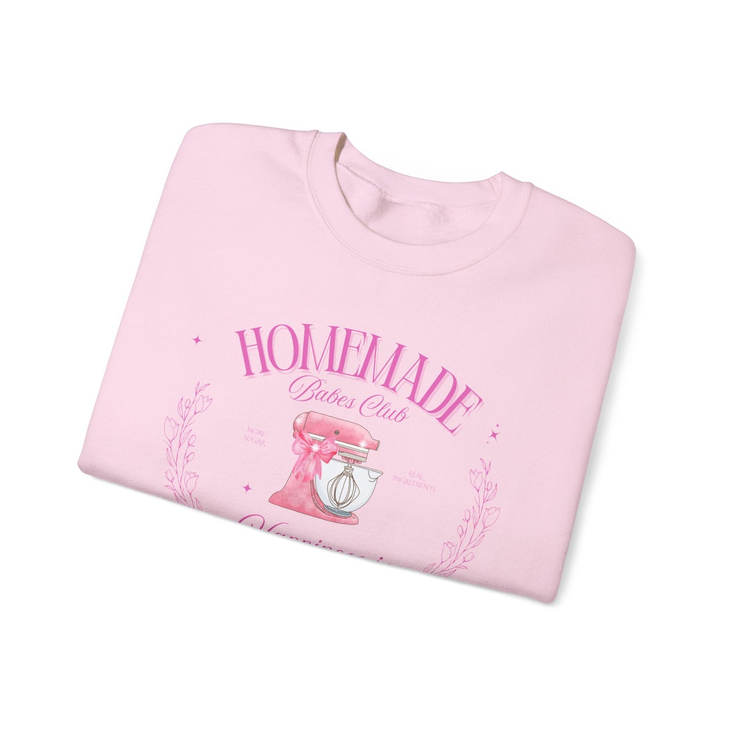 Homemade Happiness Crewneck Sweatshirt, Gifts for Her, Cooking Apparel