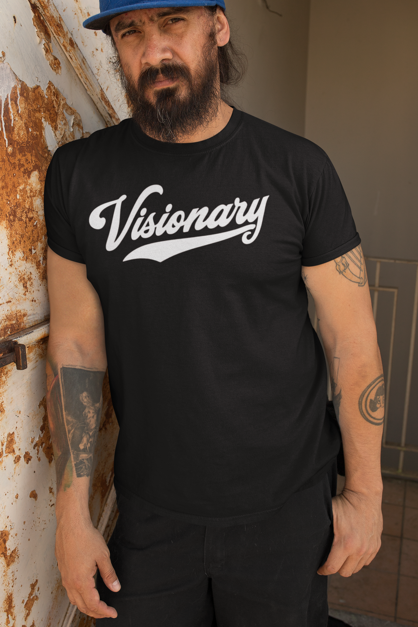 Visionary Unisex Cotton Crew Tee - Inspirational T-Shirt for Creatives, Gift for Artists, Casual Wear, Motivational Shirt, Trendy Fashion
