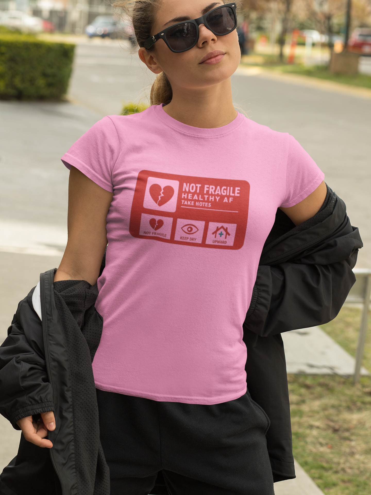 Heartfelt Boyfriend Tee, Casual Women’s T-Shirt, Perfect Gift for Girlfriends, Heart Graphic Tee, Everyday Comfort Wear
