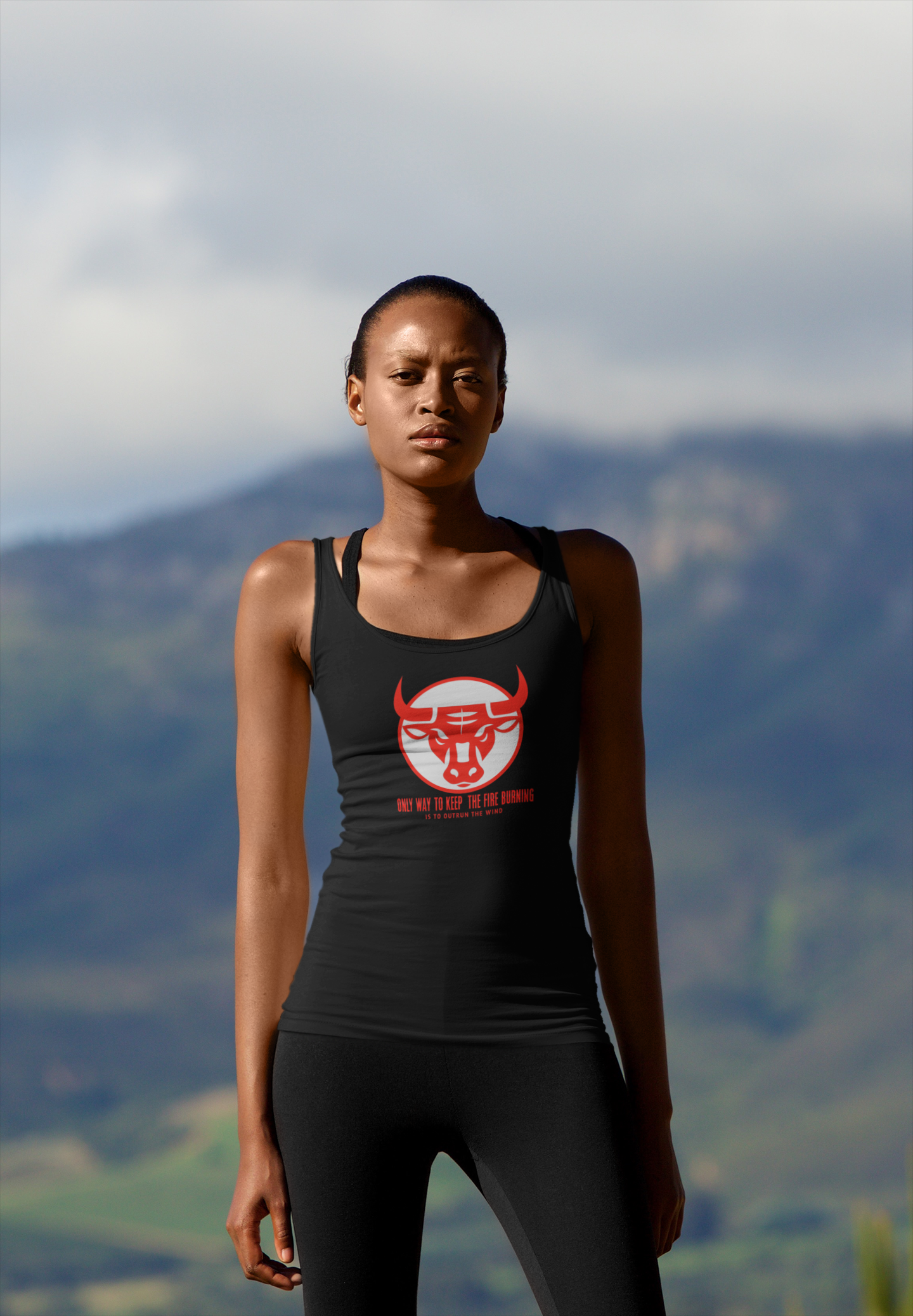 Women's Motivational Racerback Tank Top, Fitness Gift, Workout Apparel, Gym Tank, Casual Wear, Summer Essential