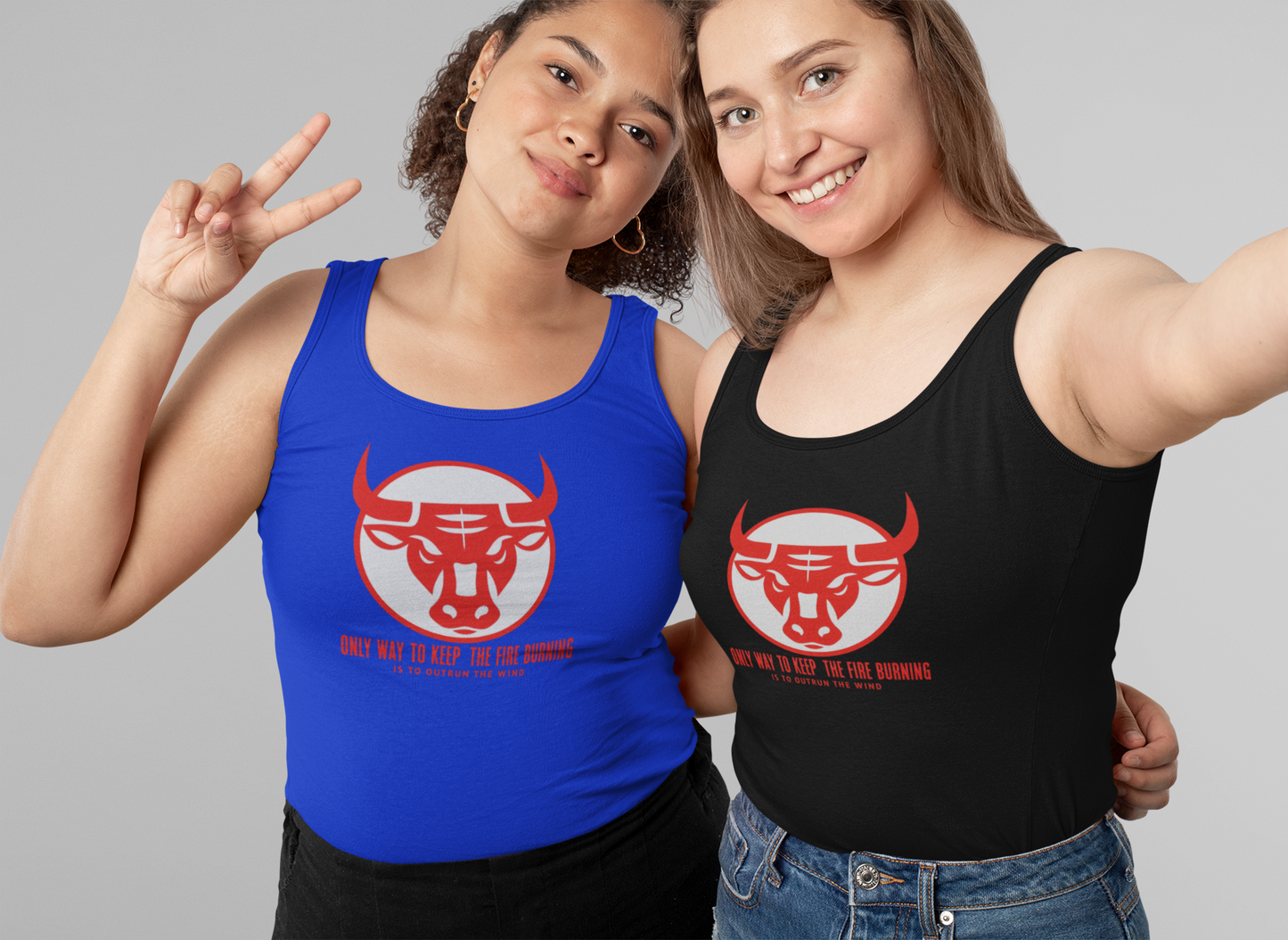 Women's Motivational Racerback Tank Top, Fitness Gift, Workout Apparel, Gym Tank, Casual Wear, Summer Essential