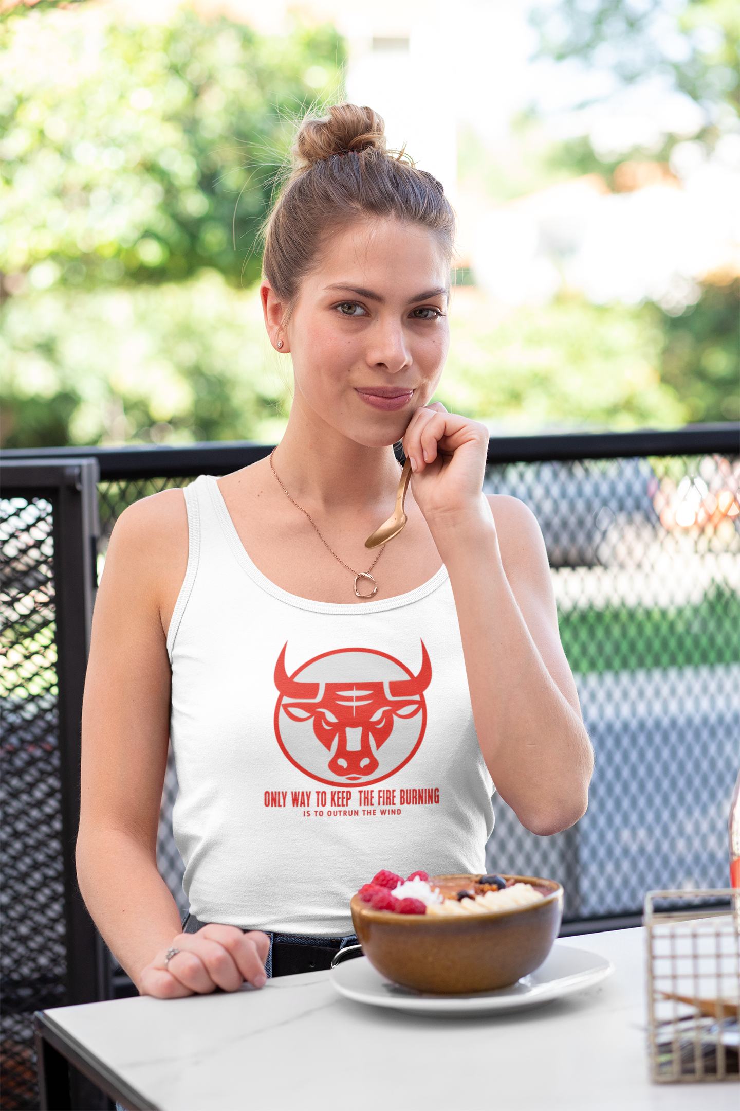 Women's Motivational Racerback Tank Top, Fitness Gift, Workout Apparel, Gym Tank, Casual Wear, Summer Essential