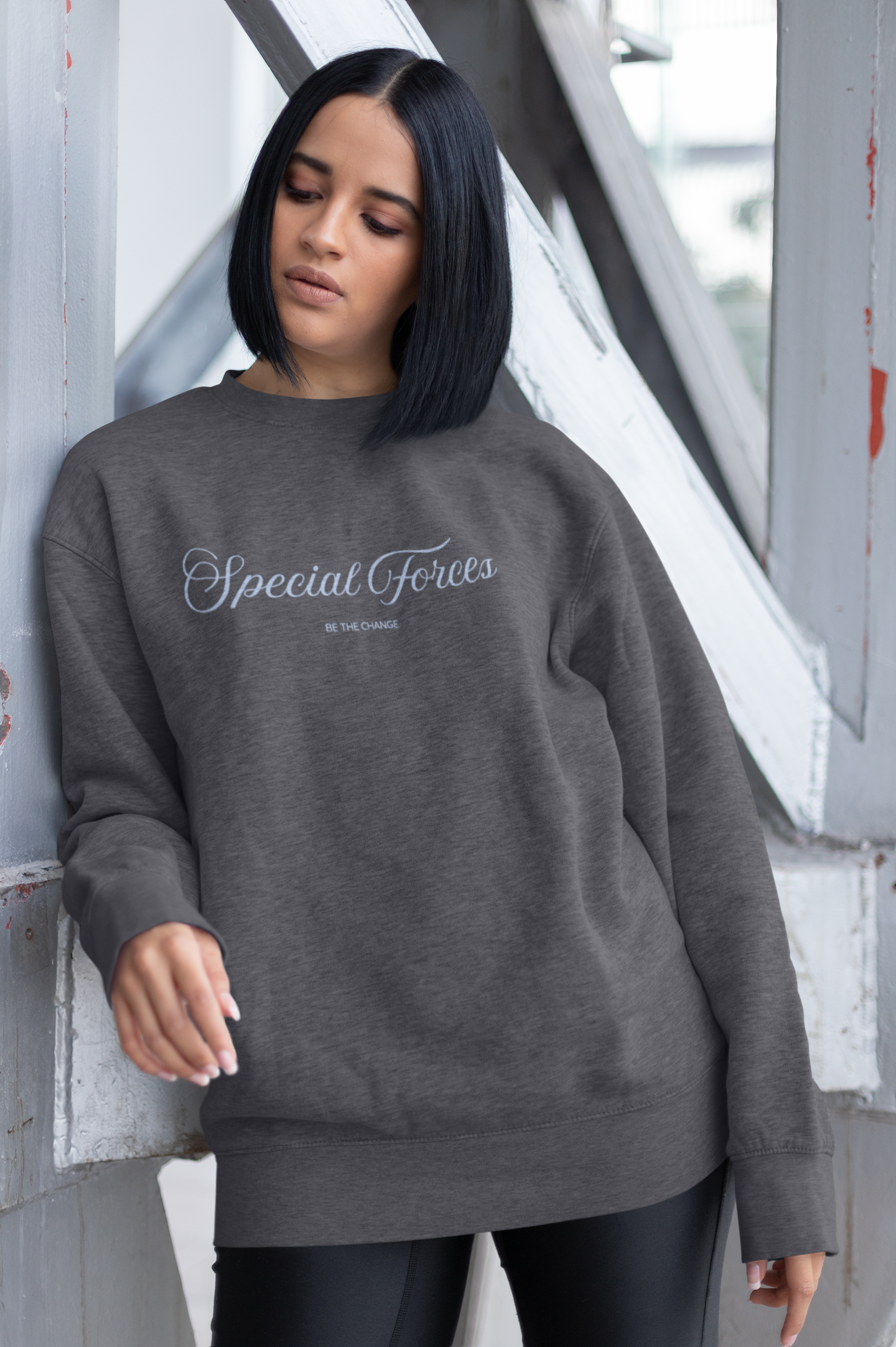 Minimalist Crewneck Sweatshirt - Cozy Gift, Casual Wear, Unisex Fashion, Comfortable Layering, Special Occasion Sweatshirt