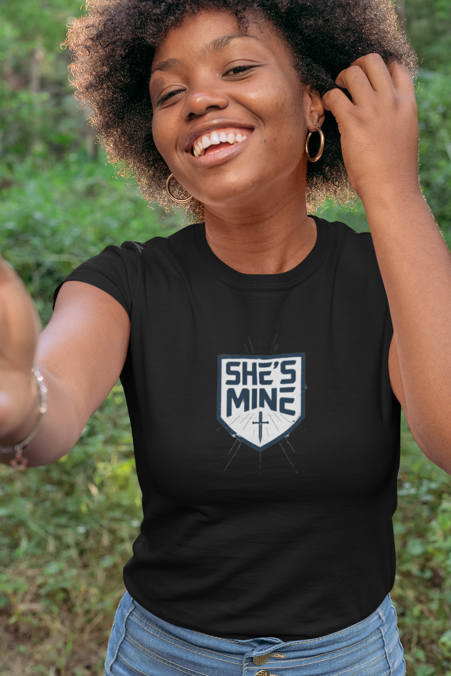 She's Mine Women's Softstyle Tee, Cute Couple Shirt, Valentine's Day Gift, Anniversary Tee, Relationship T-Shirt, Love Apparel