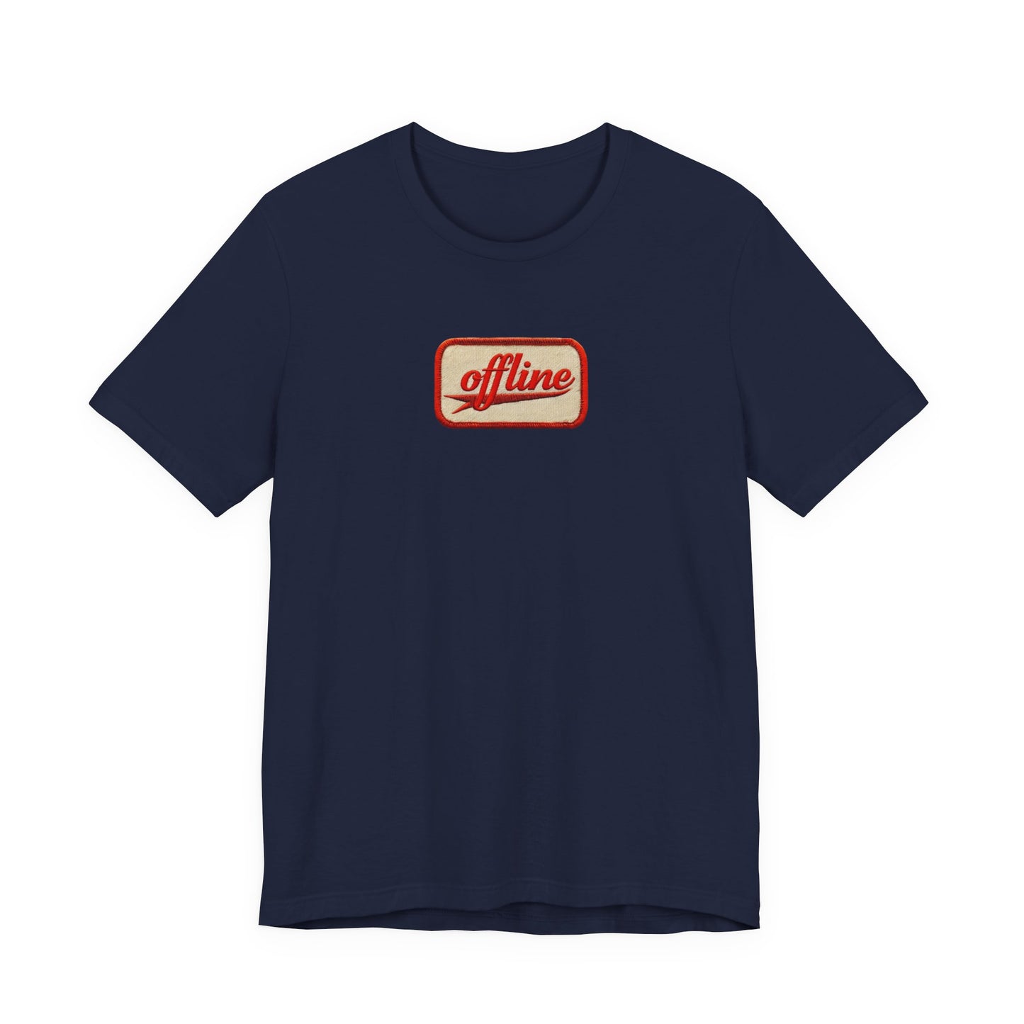 Casual Graphic Tee - 'Offline' Unisex Jersey T-Shirt, Relaxed Style, Perfect Gift, Everyday Wear, Trendy Fashion Statement