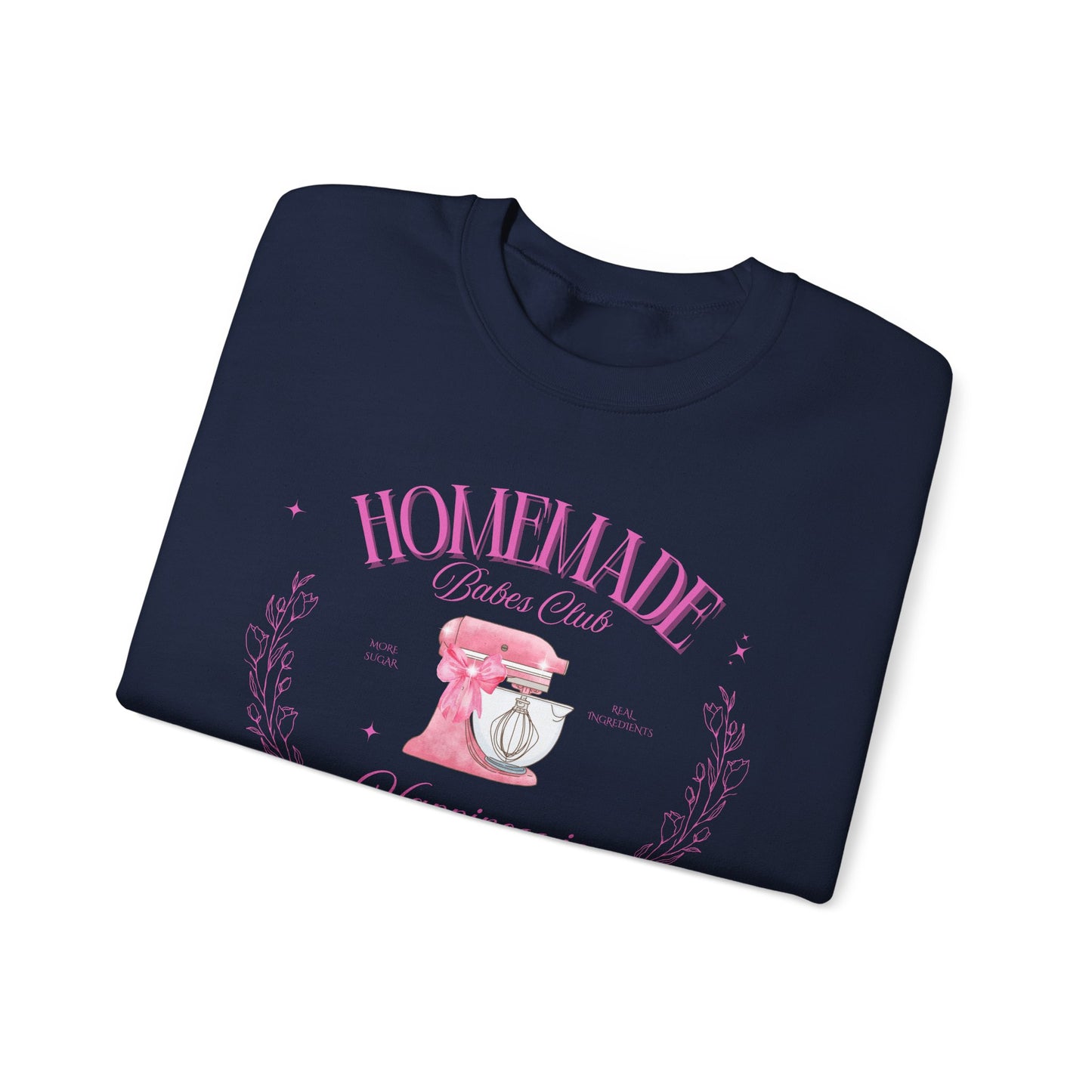 Homemade Happiness Crewneck Sweatshirt, Gifts for Her, Cooking Apparel