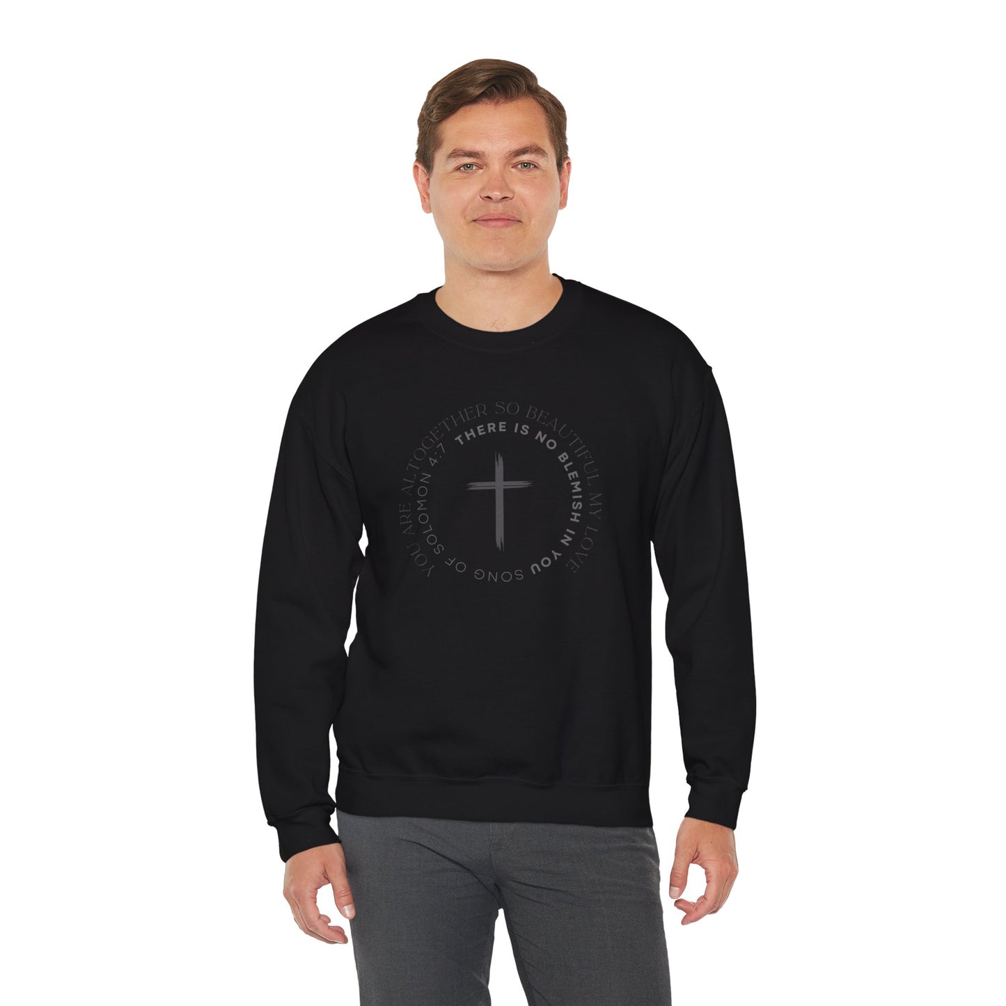 Faith-Inspired Unisex Crewneck Sweatshirt