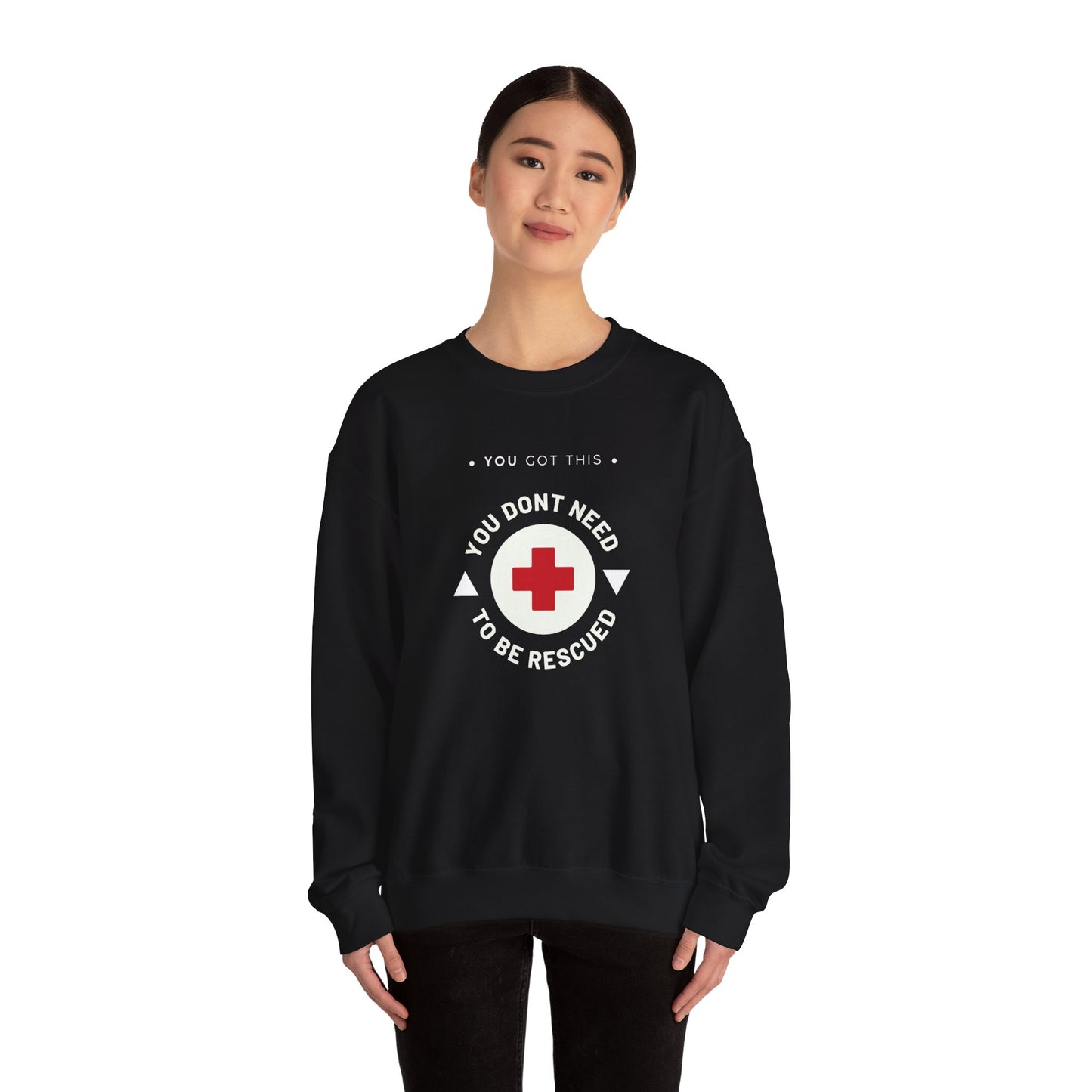 You Got This Crewneck Sweatshirt, Unisex Motivational Sweatshirt for Self-Empowerment & Support, Inspirational Gift, Cozy Layering