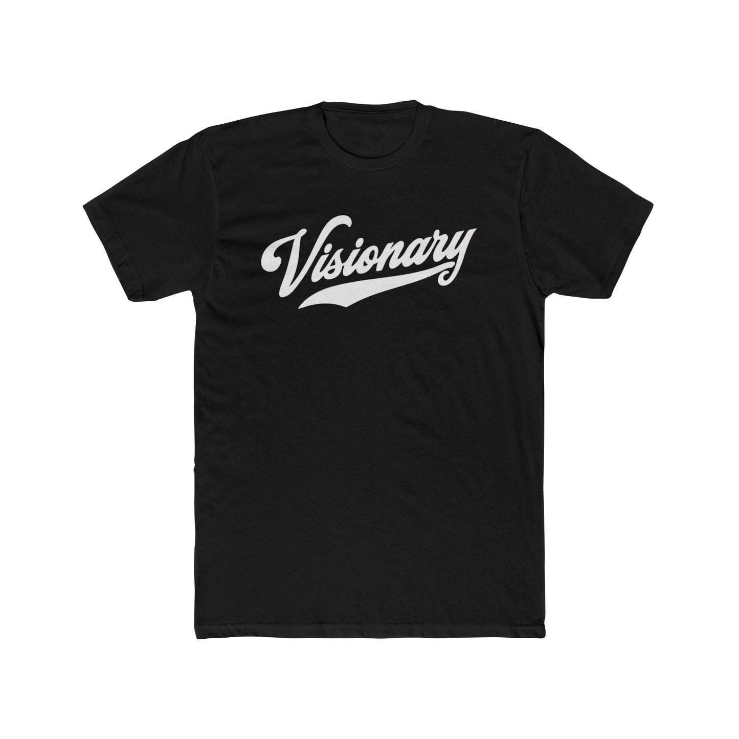 Visionary Unisex Cotton Crew Tee - Inspirational T-Shirt for Creatives, Gift for Artists, Casual Wear, Motivational Shirt, Trendy Fashion
