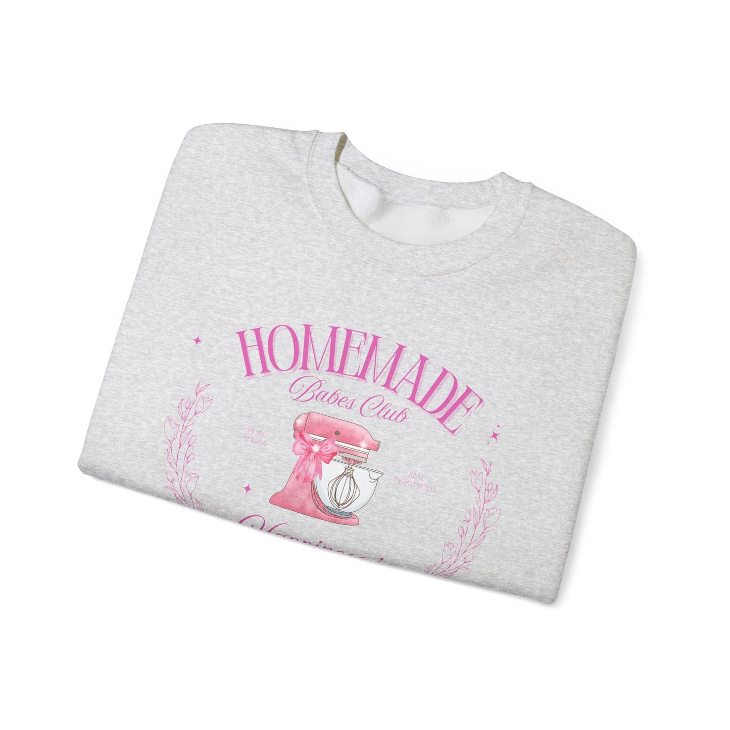 Homemade Happiness Crewneck Sweatshirt, Gifts for Her, Cooking Apparel