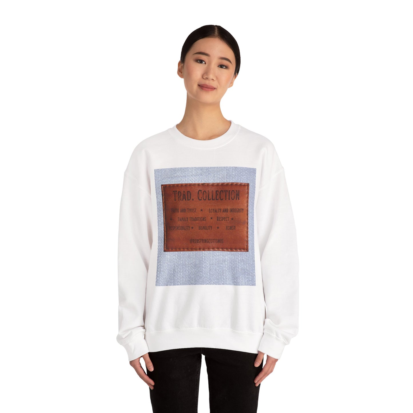 Vintage-Inspired Crewneck Sweatshirt, Casual Wear, Cozy Gift, Everyday Fashion, Warm Layer, Unique Style