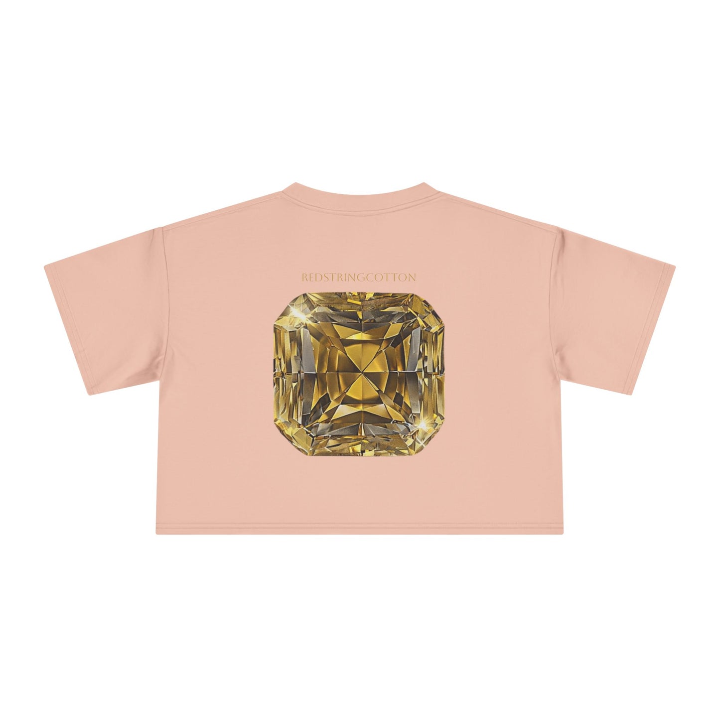 Heart of Gold Crop Tee, Casual Summer Style, Gift for Her, Trendy Fashion, Graphic Tee, Statement Shirt