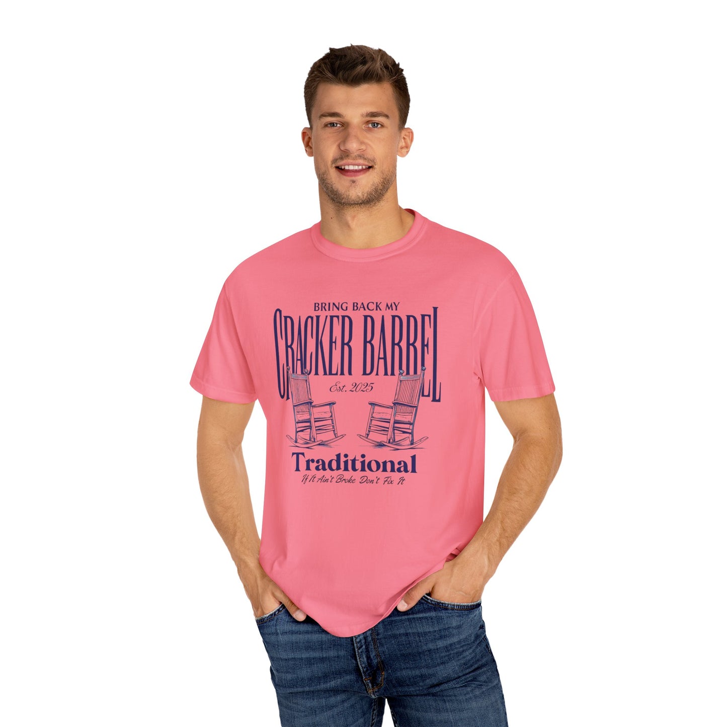 Cracker Barrel T-Shirt, Casual Tee, Unisex Tee, Gift for Foodies