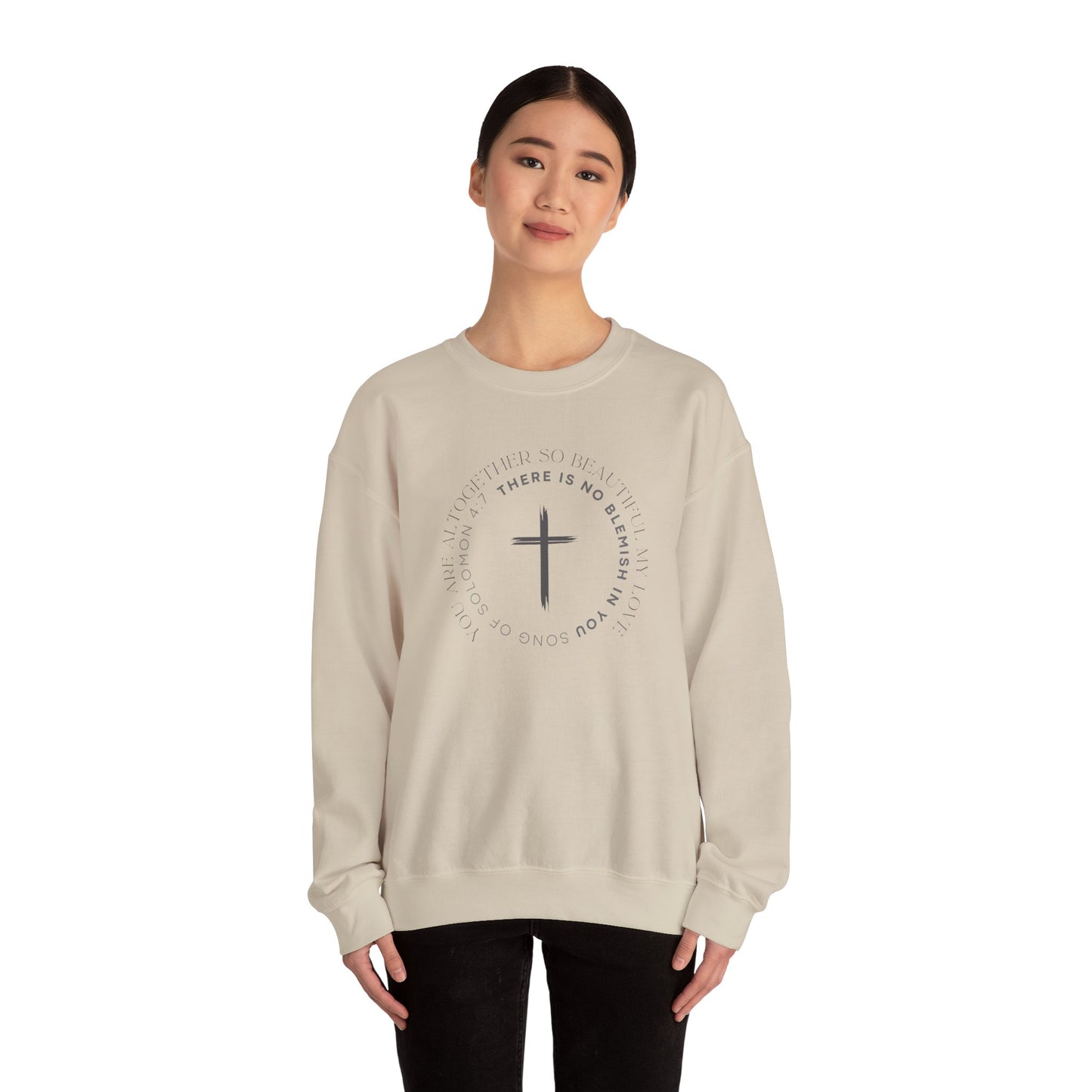 Faith-Inspired Unisex Crewneck Sweatshirt