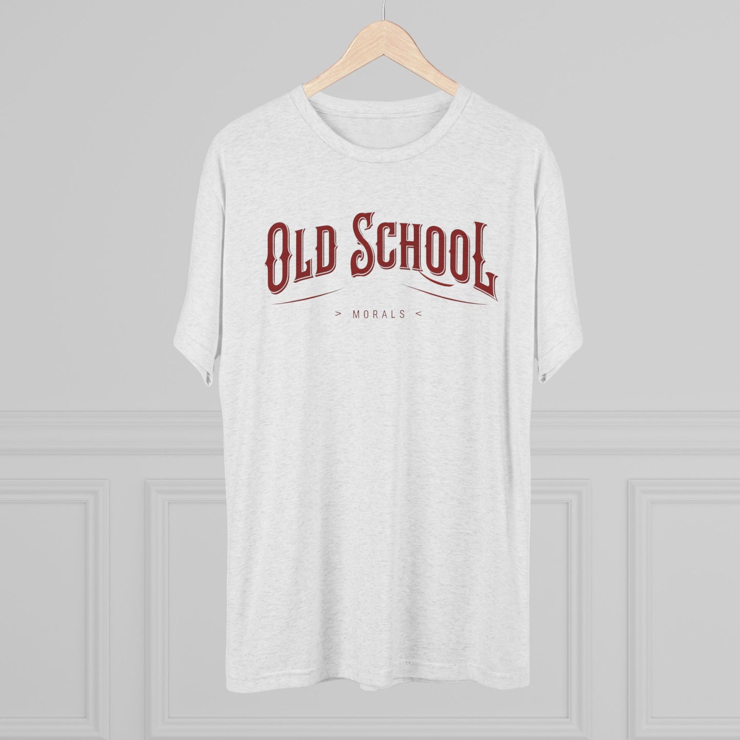 Vintage Moral Values Unisex Tee, Graphic T-Shirt, Nostalgic Crew Shirt, Gift for Dad, Old School Print, Casual Wear