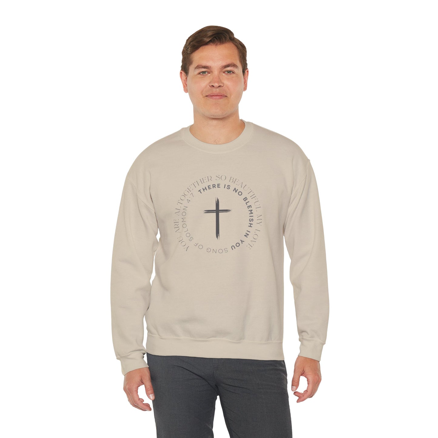 Faith-Inspired Unisex Crewneck Sweatshirt