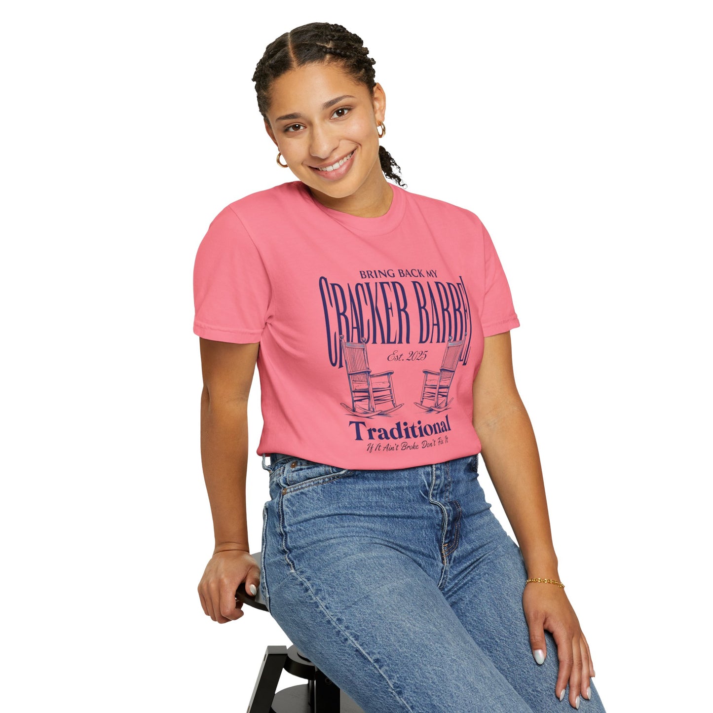 Cracker Barrel T-Shirt, Casual Tee, Unisex Tee, Gift for Foodies