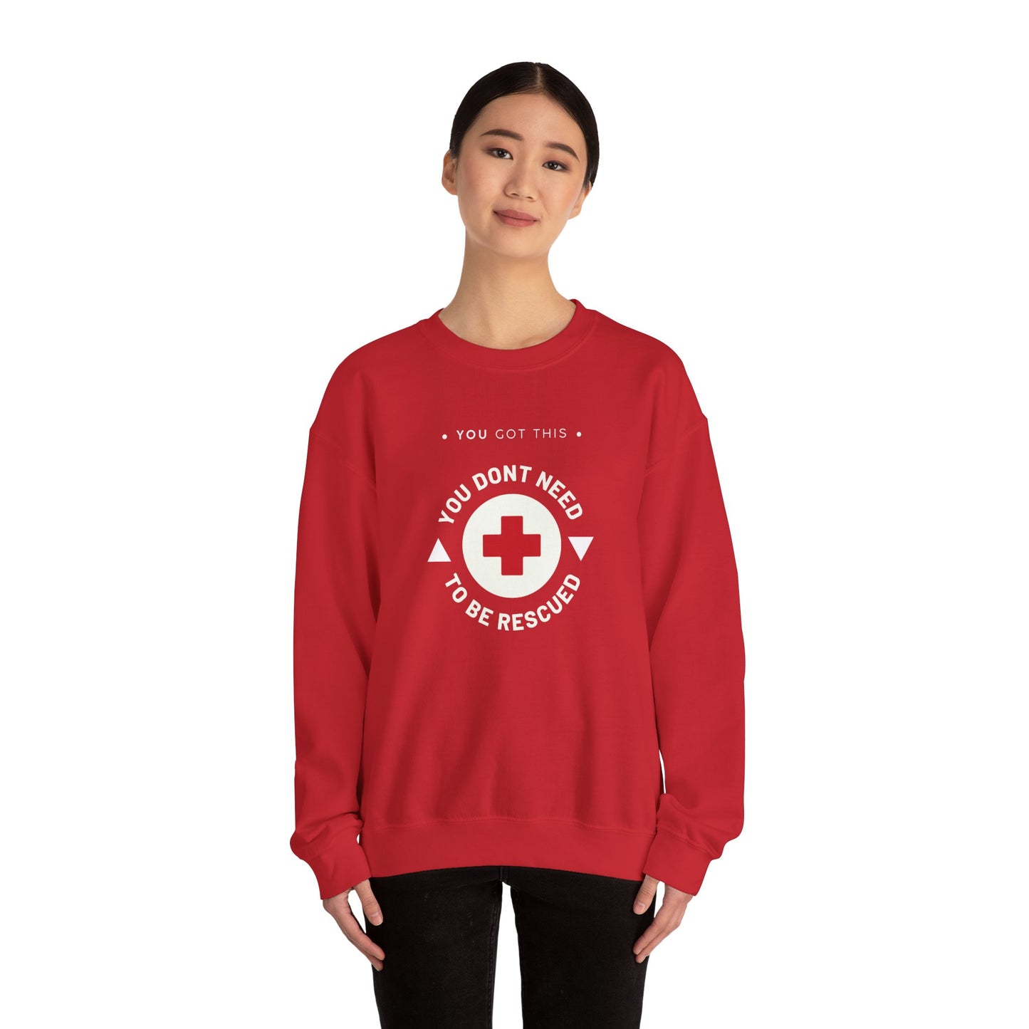 You Got This Crewneck Sweatshirt, Unisex Motivational Sweatshirt for Self-Empowerment & Support, Inspirational Gift, Cozy Layering