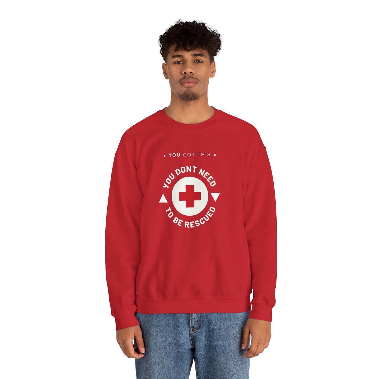 You Got This Crewneck Sweatshirt, Unisex Motivational Sweatshirt for Self-Empowerment & Support, Inspirational Gift, Cozy Layering