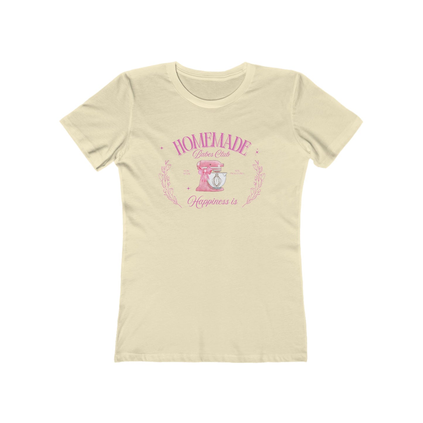 Homemade Happiness T-Shirt for Women, Cute Cooking Tee, Gift for Bakers