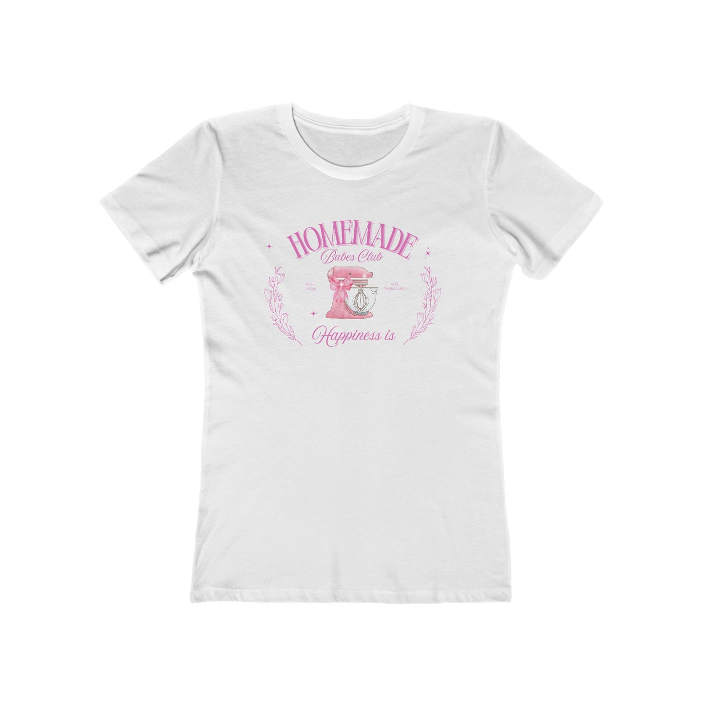 Homemade Happiness T-Shirt for Women, Cute Cooking Tee, Gift for Bakers