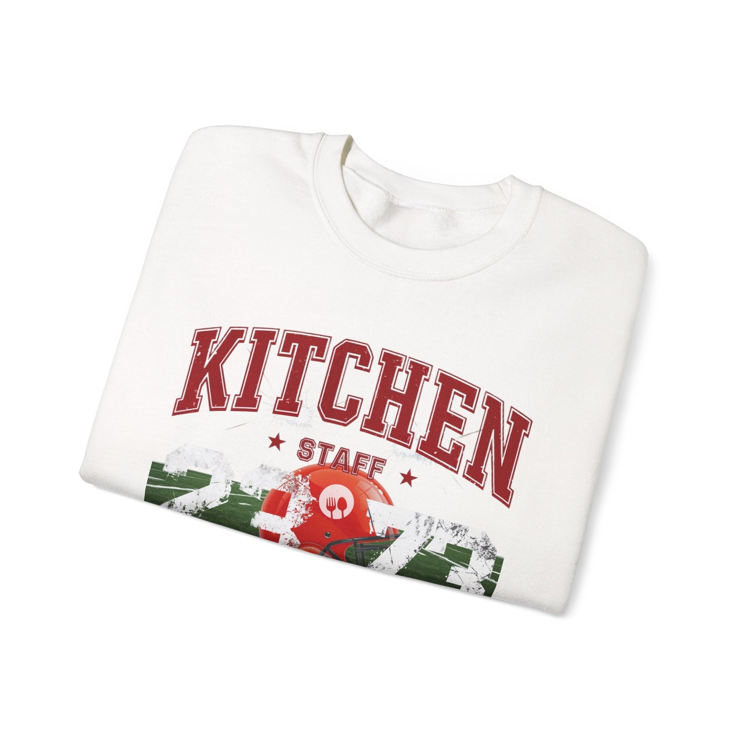 Kitchen Staff Sweatshirt, Unisex Crewneck for Food Lovers, Restaurant Apparel, Gift for Chefs, Comfortable Kitchenwear