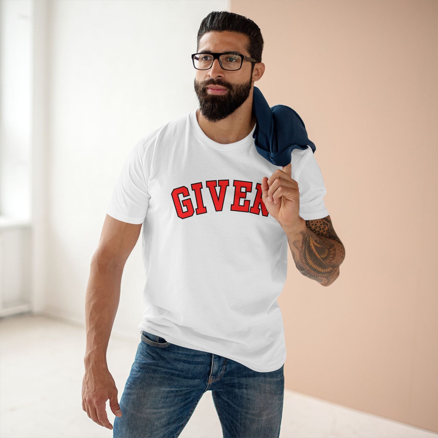 Giver Graphic Tee - Inspirational Shirt for Givers, Bold Typography Casual Top, Funny Gift, Everyday Wear, Motivational Message Tee