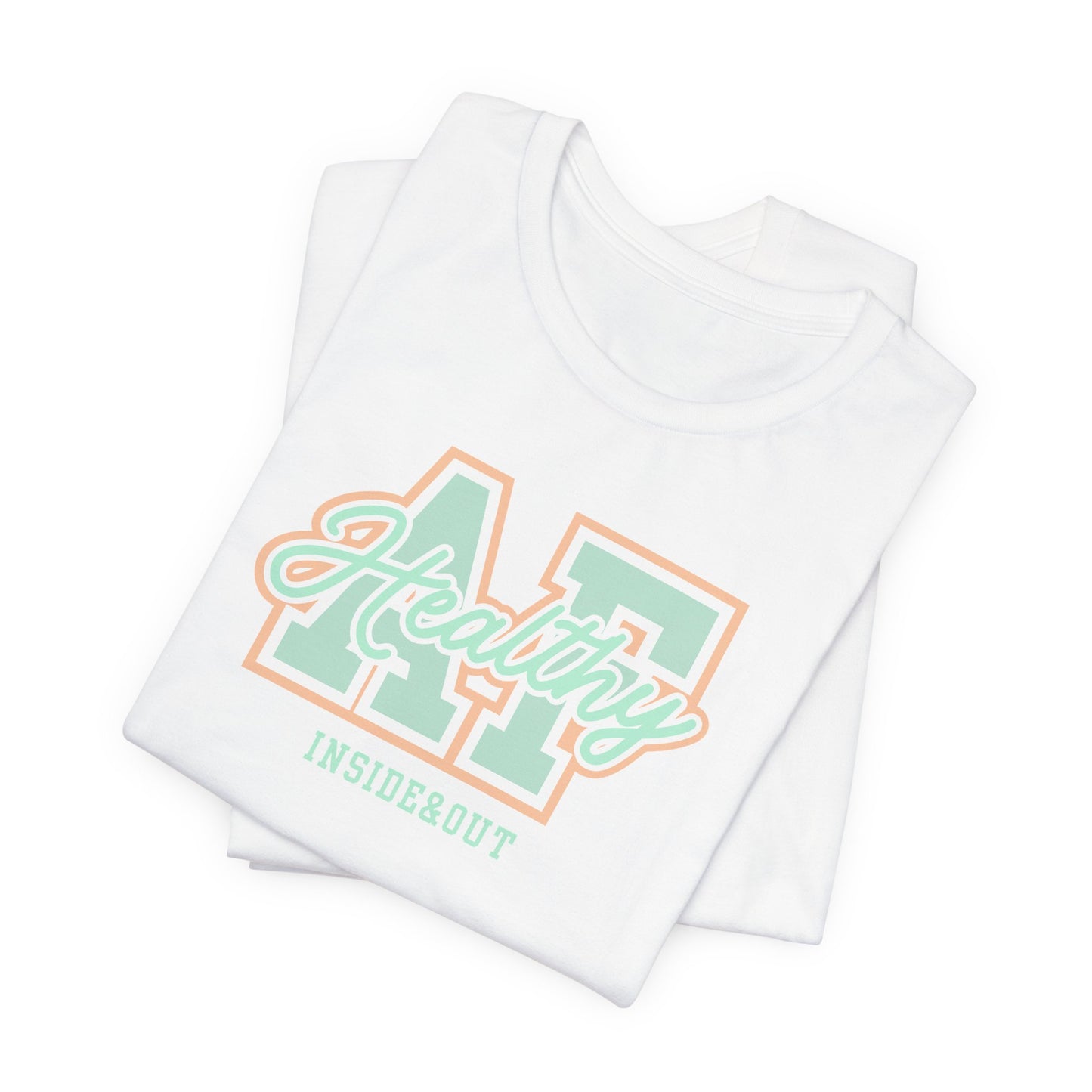 Health AF Unisex Tee - Motivational Shirt for Wellness, Self-Care Gift, Casual Wear, Fitness Enthusiast, Affirmation Apparel