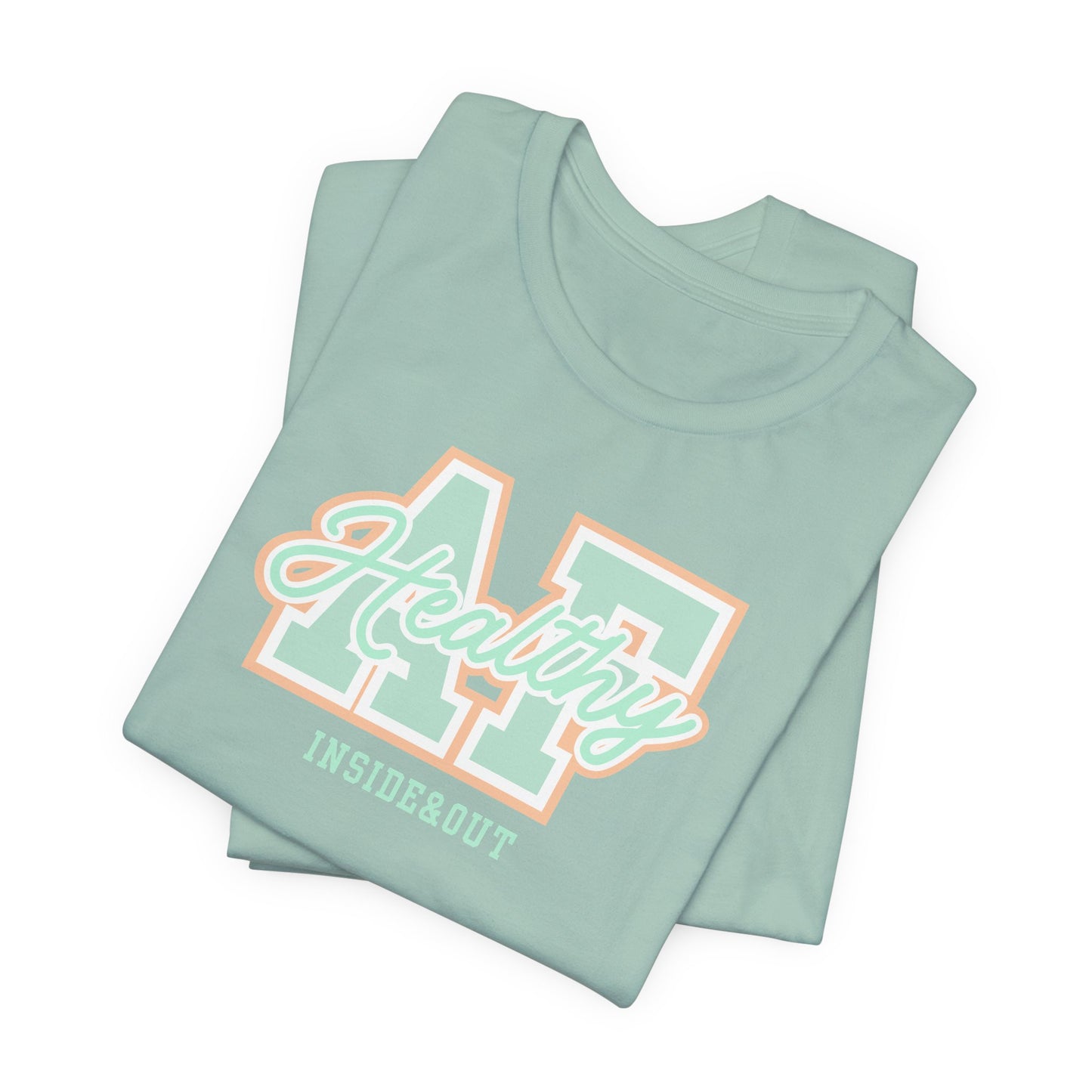 Health AF Unisex Tee - Motivational Shirt for Wellness, Self-Care Gift, Casual Wear, Fitness Enthusiast, Affirmation Apparel