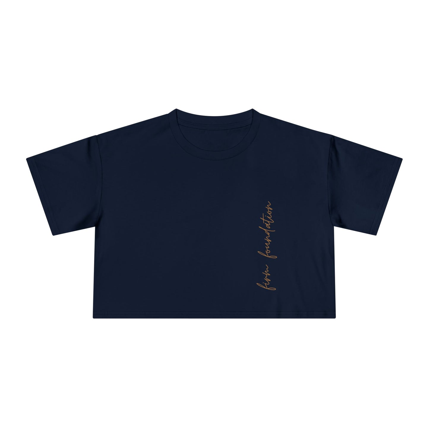 Women's Crop Top Tee Emerald Diamond Collection