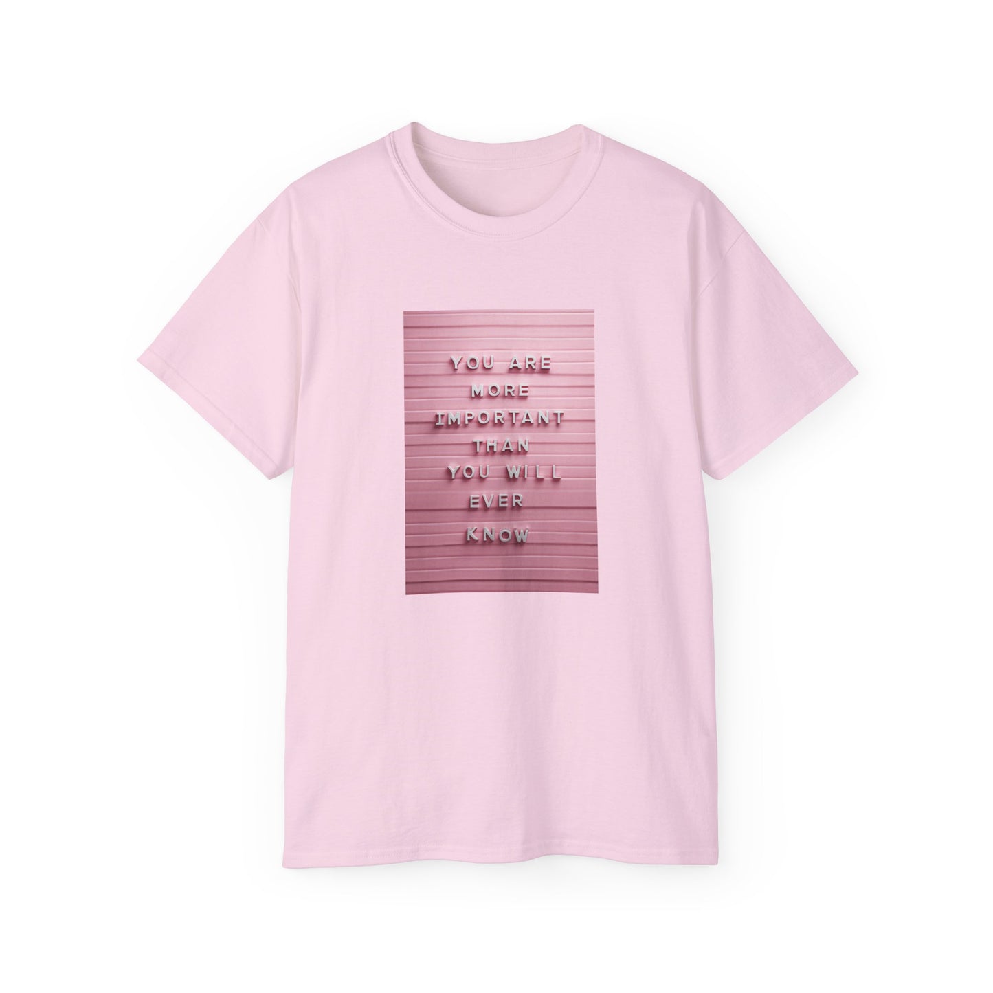 Inspirational Quote Unisex Tee, Positive Affirmation Shirt, Gift for Friend, Motivational T-Shirt, Self-Care Apparel