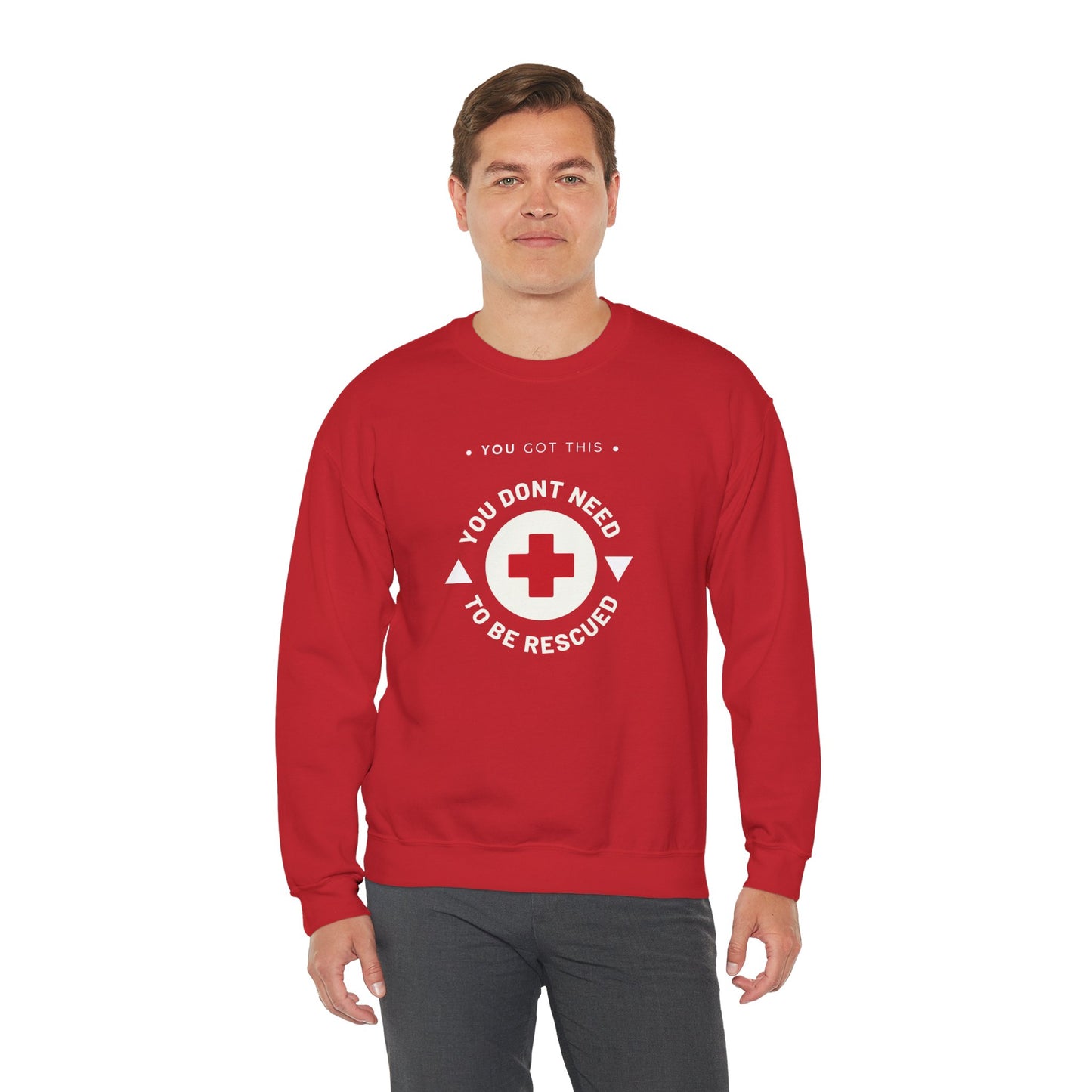 You Got This Crewneck Sweatshirt, Unisex Motivational Sweatshirt for Self-Empowerment & Support, Inspirational Gift, Cozy Layering
