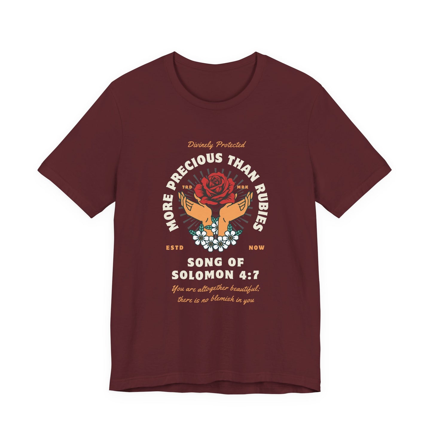 More Precious Than Rubies Unisex Tee - Inspirational Faith-Based Shirt, Christian Apparel, Gift for Her, Spiritual T-Shirt, Bible Verse Tee