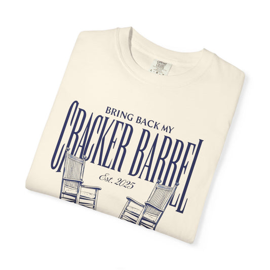 Cracker Barrel T-Shirt, Casual Tee, Unisex Tee, Gift for Foodies