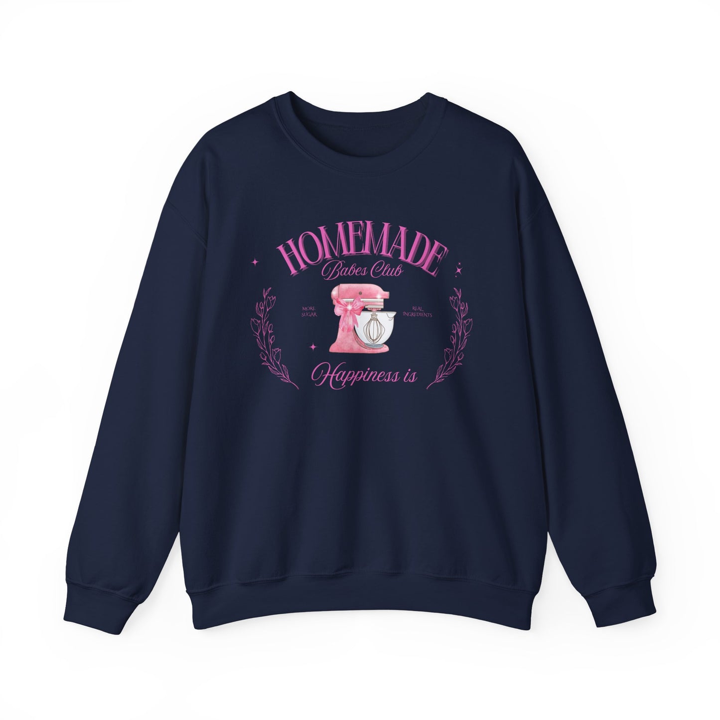 Homemade Happiness Crewneck Sweatshirt, Gifts for Her, Cooking Apparel