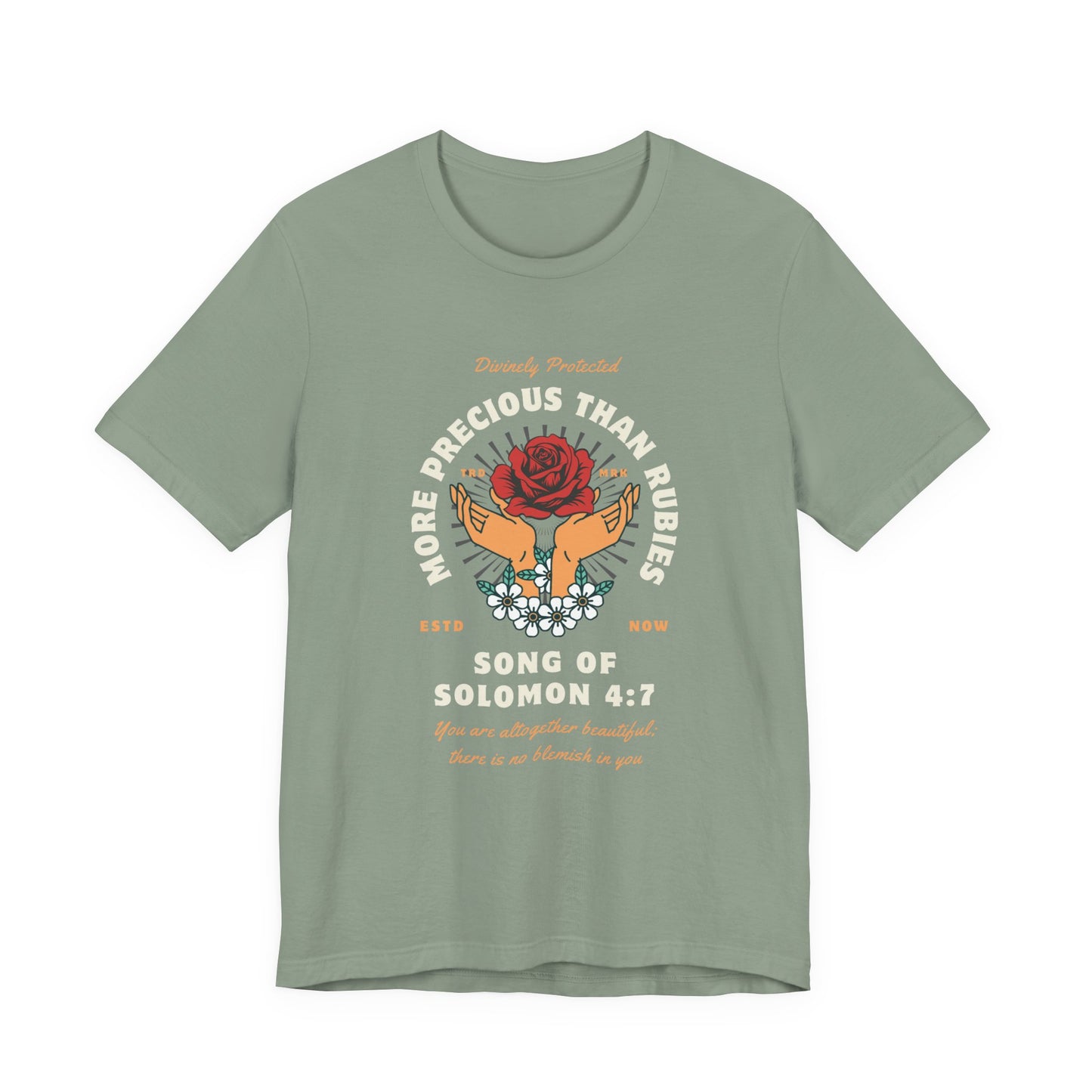 More Precious Than Rubies Unisex Tee - Inspirational Faith-Based Shirt, Christian Apparel, Gift for Her, Spiritual T-Shirt, Bible Verse Tee