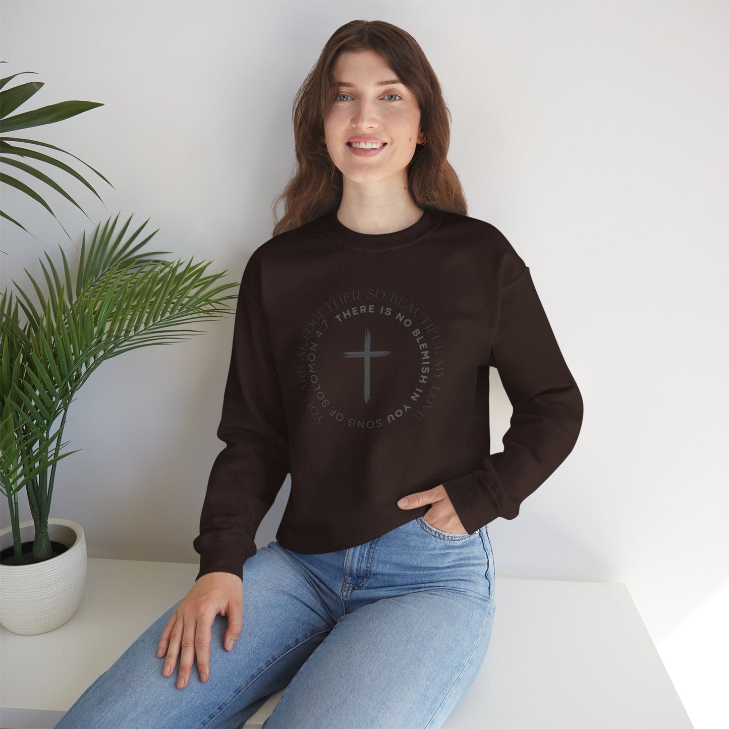 Faith-Inspired Unisex Crewneck Sweatshirt