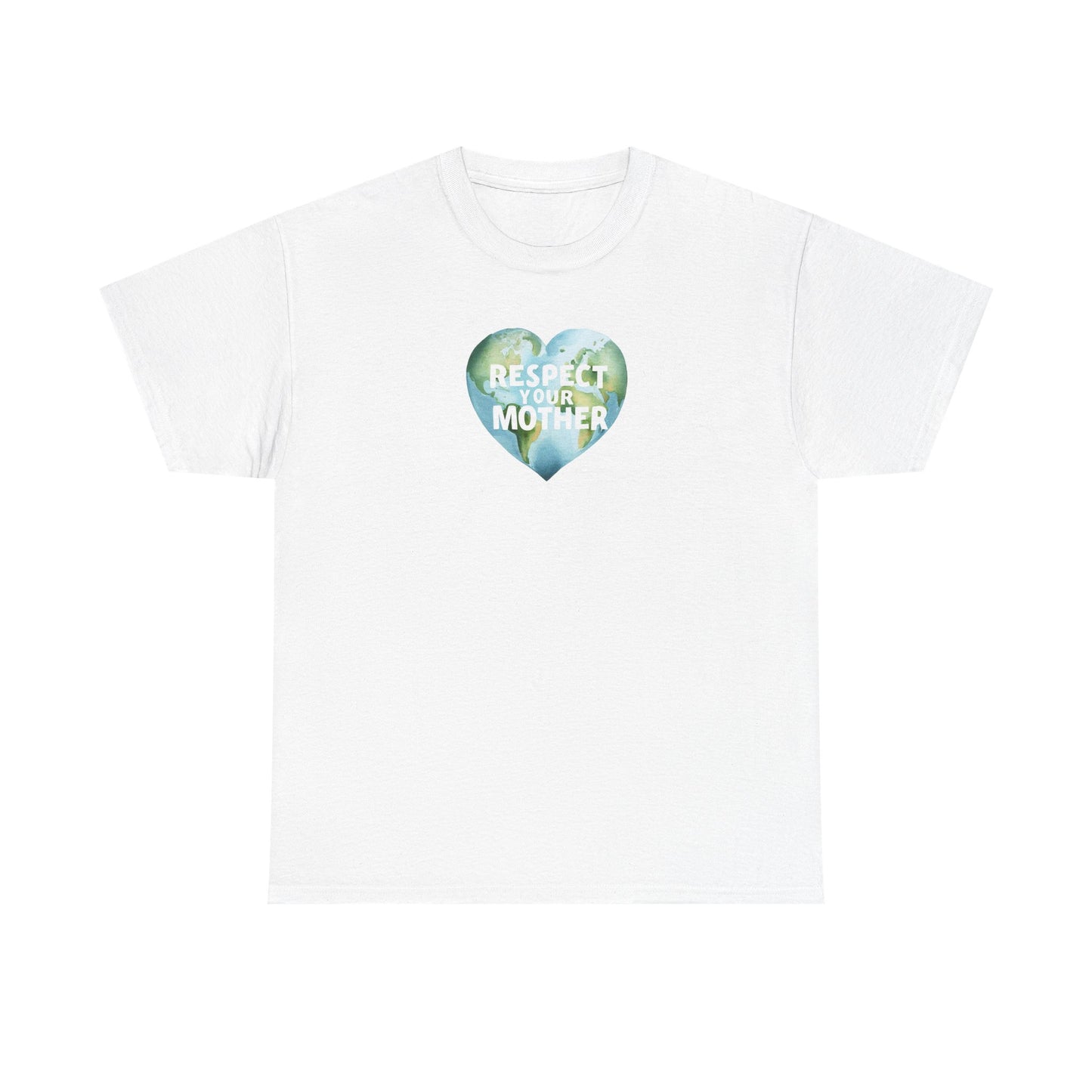 Respect Your Mother Tee - Unisex Cotton T-Shirt, Eco-Conscious Apparel, Nature Lover Gift, Earth Day, Casual Wear, Green Clothing