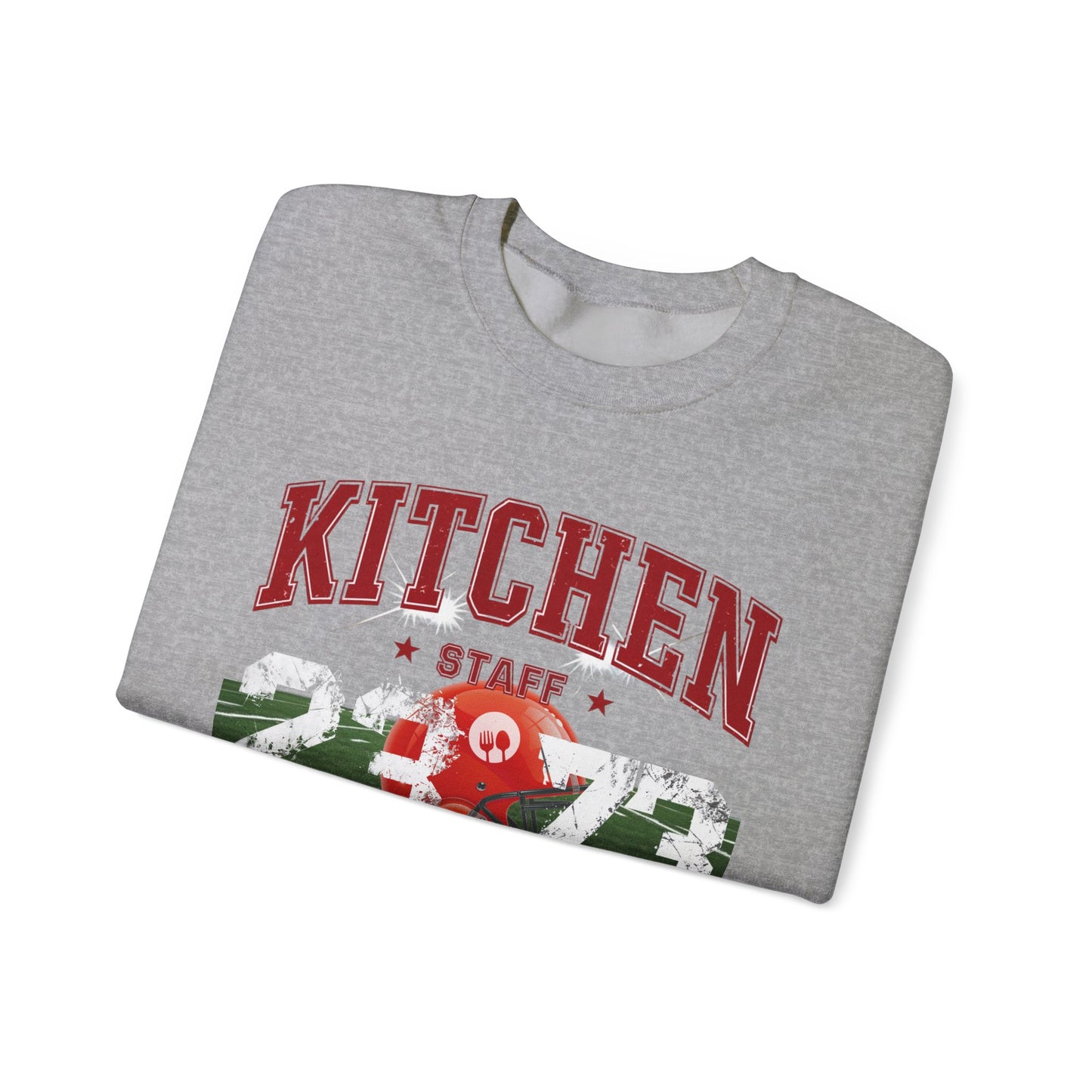 Kitchen Staff Sweatshirt, Unisex Crewneck for Food Lovers, Restaurant Apparel, Gift for Chefs, Comfortable Kitchenwear