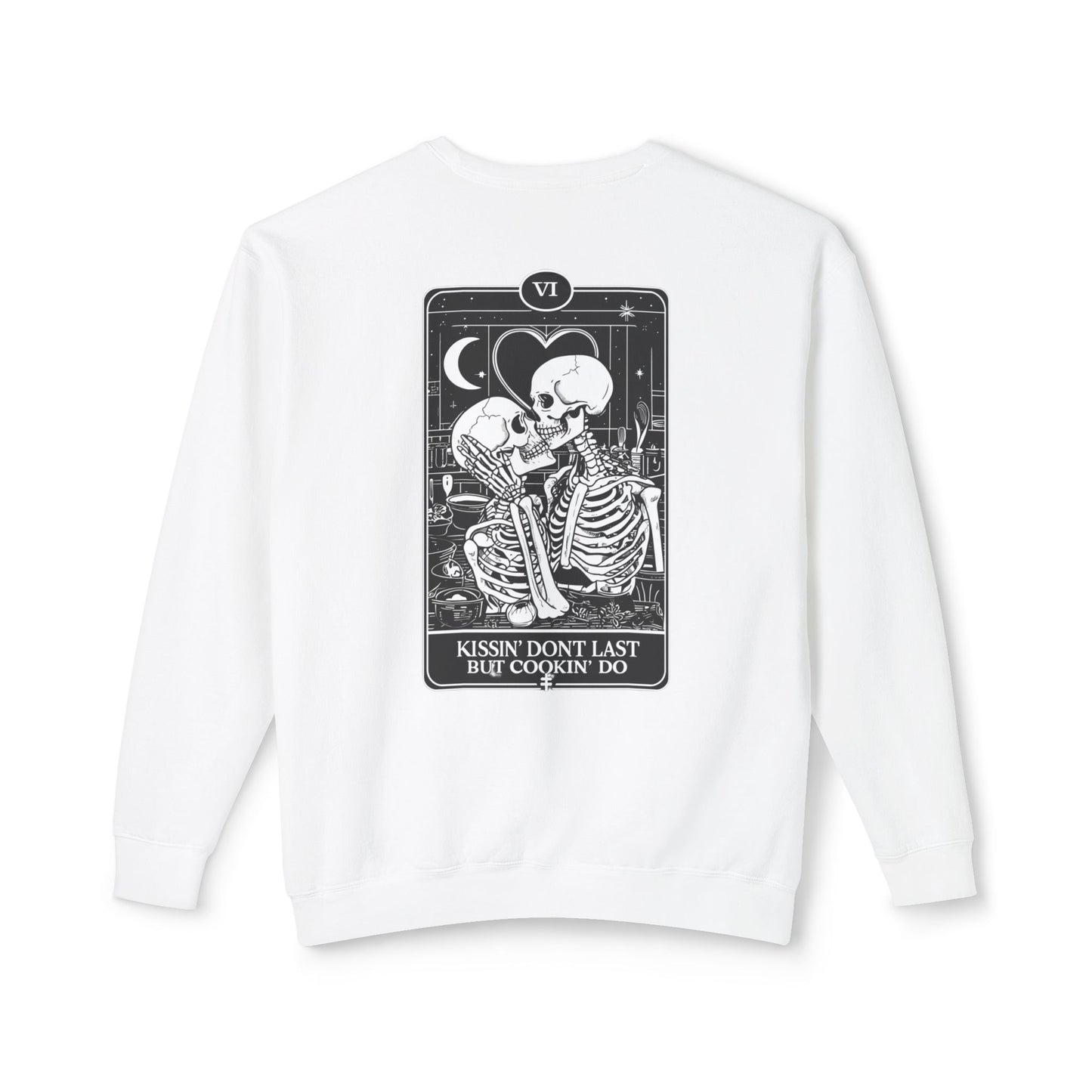 Skeleton Love Unisex Crewneck Sweatshirt, Couple Sweatshirt, Gift for Him/Her, Halloween Apparel, Cozy Casual Wear