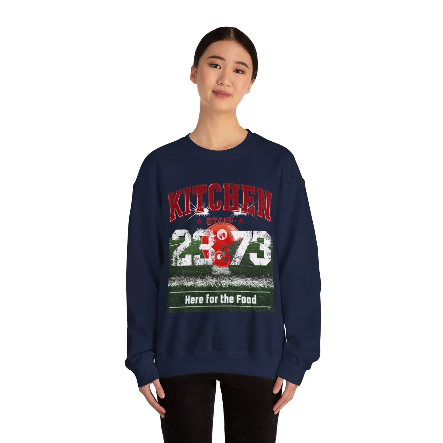 Kitchen Staff Sweatshirt, Unisex Crewneck for Food Lovers, Restaurant Apparel, Gift for Chefs, Comfortable Kitchenwear