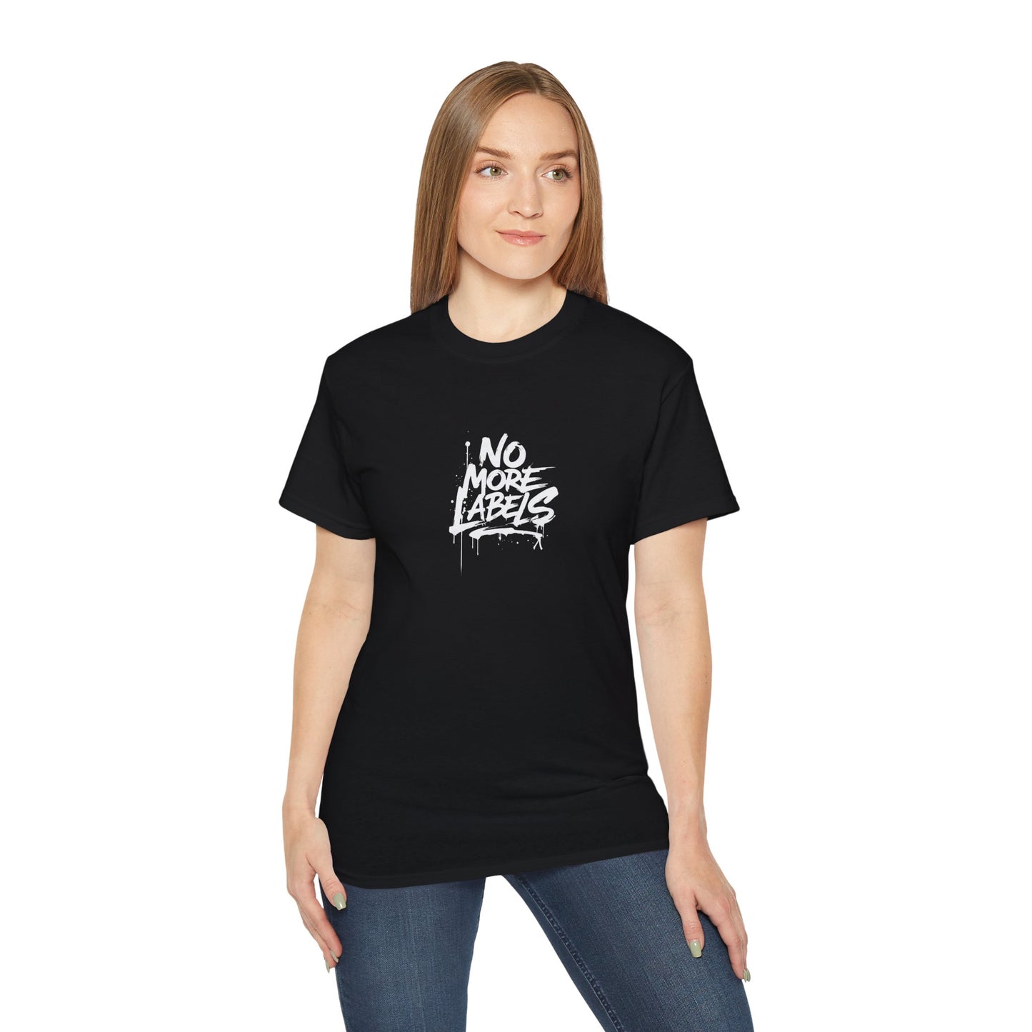 No More Labels Graphic Tee Unisex Ultra Cotton Shirt Streetwear, Casual Wear, Gift for Activists, Self-Expression T-Shirt, Unique Gift