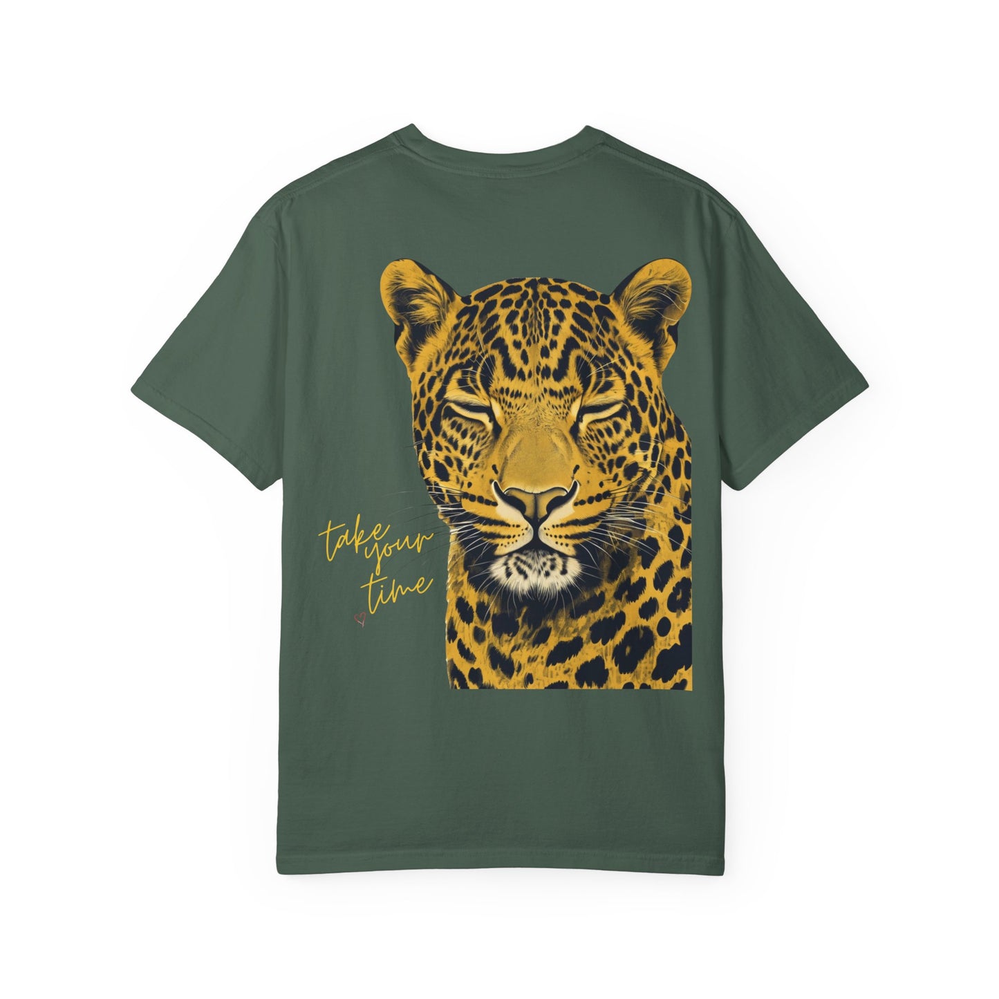 Leopard Print Inspirational T-shirt | Unisex Fashion Tee, Gifts for Animal Lovers, Stylish Casual Wear, Unique Graphic Shirt