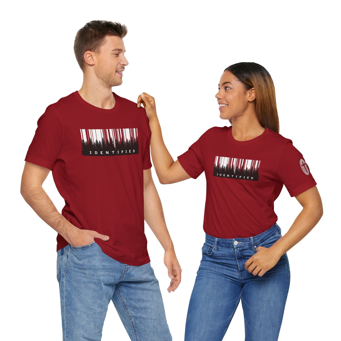 Identified Graphic Unisex Jersey Tee for Trendsetters