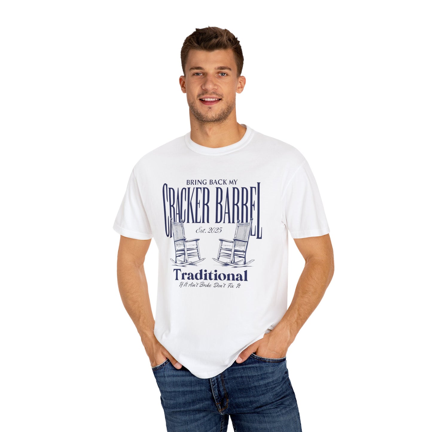 Cracker Barrel T-Shirt, Casual Tee, Unisex Tee, Gift for Foodies