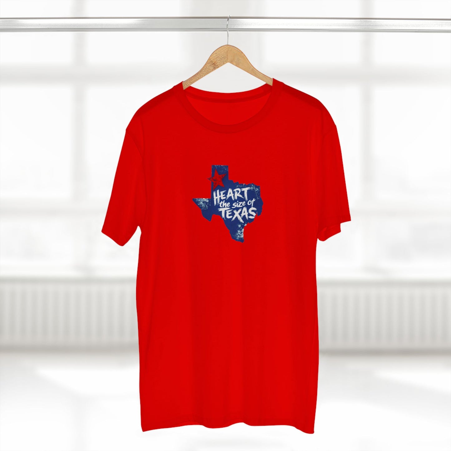 Heart of Texas Adult Tee, Texas Pride Shirt, Casual Wear, Gift for Texan, State Heritage Tee, Americana Style